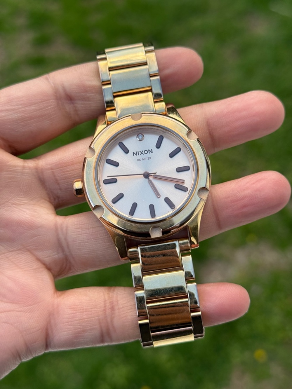 Nixon Women's Gold Stainless Steel Watch The Camden Watch - Picture 5 of 9